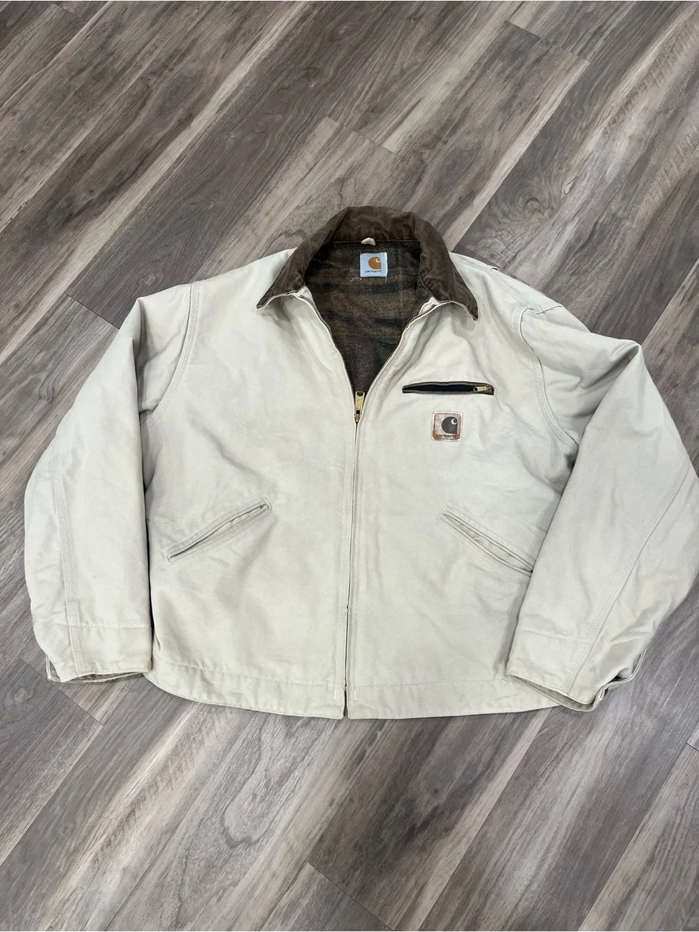 Carhartt J76STN Detroit Vintage Jacket Large 1990s USA Made